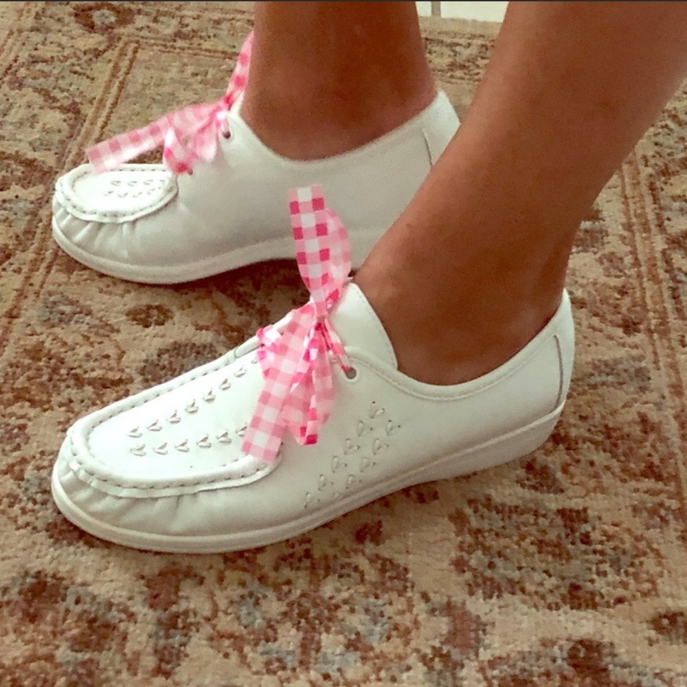 Vintage White Nurse Style Soft Spot Shoes